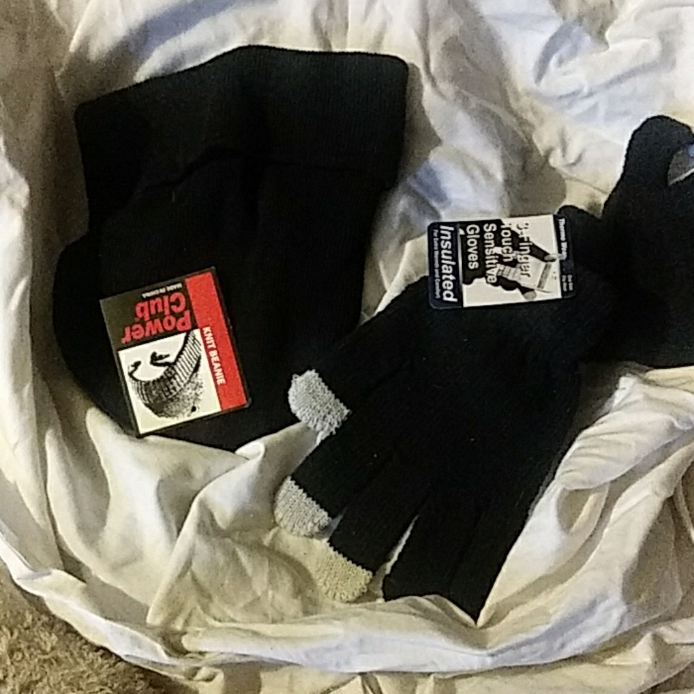 Power club hat thermal wear gloves